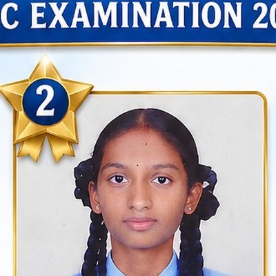 L. Srinitha - SSC Topper Siddhartha High School Karimnagar